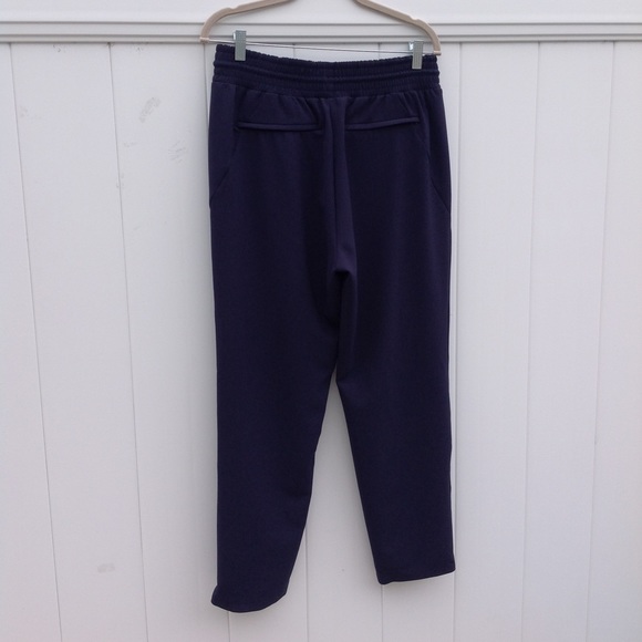 Athleta Metropolis Straight Leg Pant PrimaTwill Fabric Navy Blue sz.8 - Picture 4 of 13
